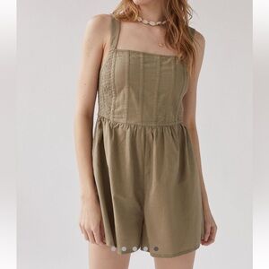 UO Marci Bustier Romper